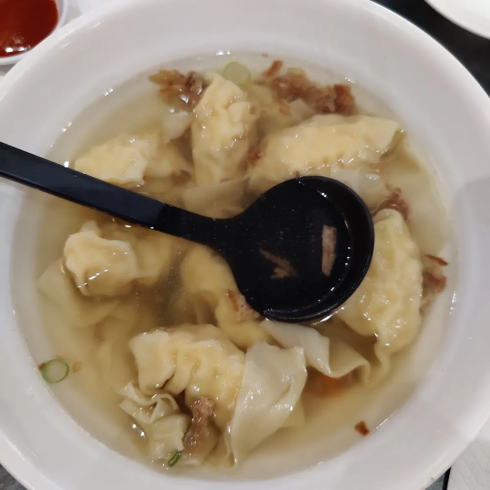 Soupe de Ravioli Aux Crevettes